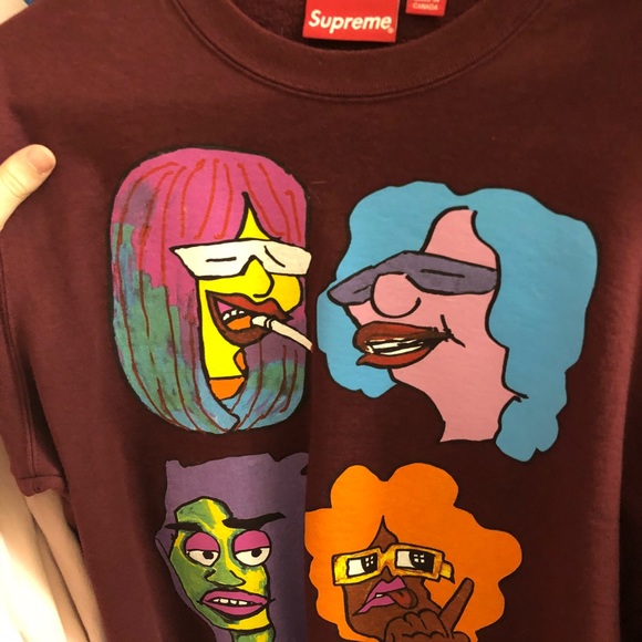 SUPREME GONZ CREWNECK SWEATSHIRT